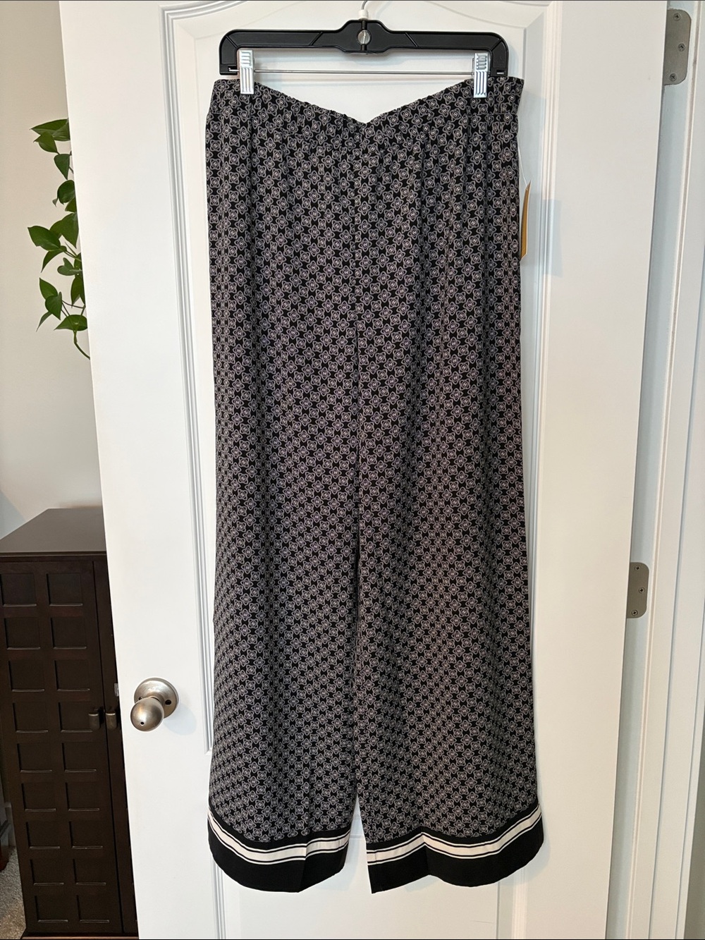 MICHAEL KORS silky high rise flowy pants